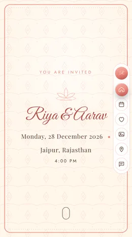Gubbare Garden baby shower invitation website template
