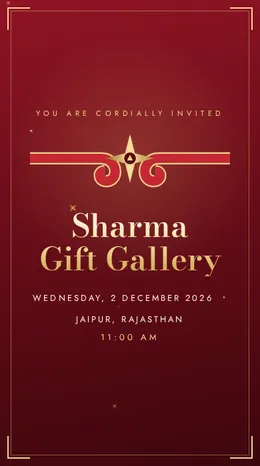 Ribbon Cutting invitation template